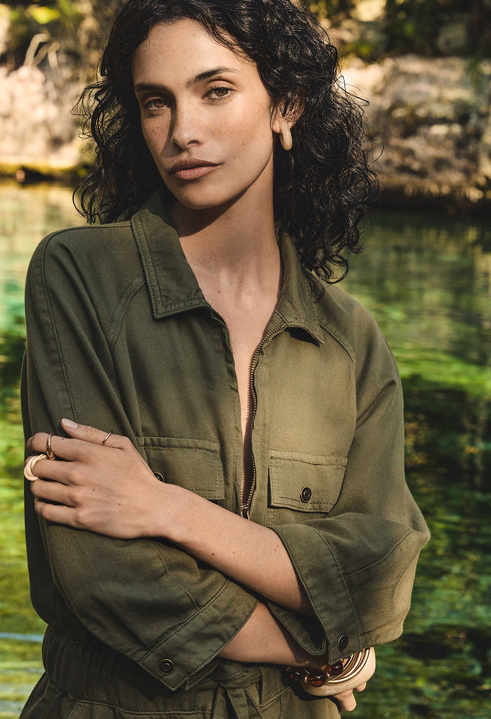 Tracy Jumpsuit — full length view