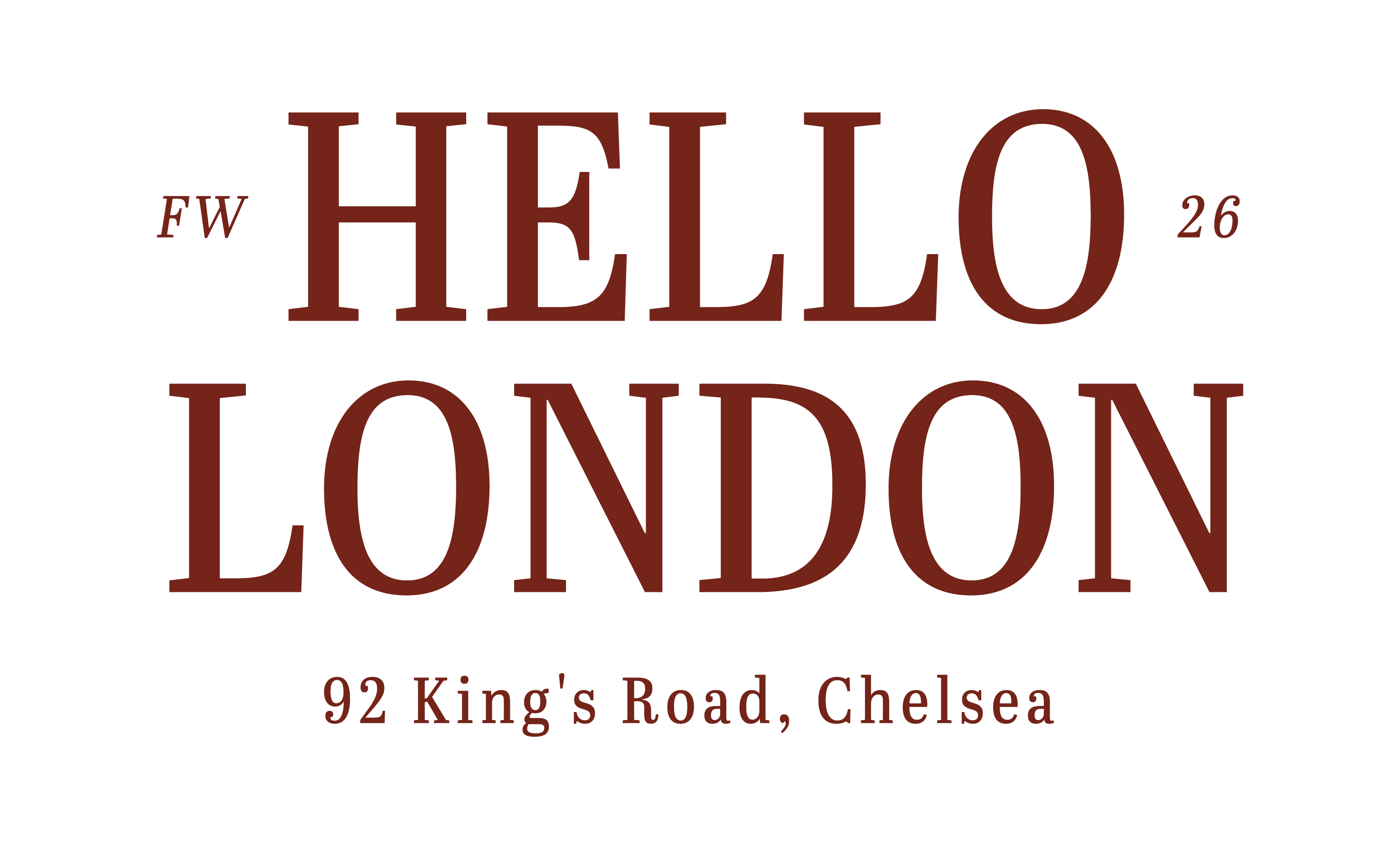 Hello London &mdash; 92 King&rsquo;s Road, Chelsea